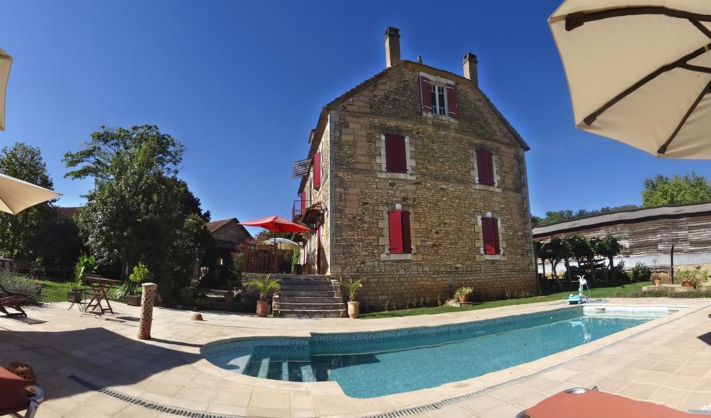 Ferme De Lagrave Coux-et-Bigaroque-Mouzens Exterior foto